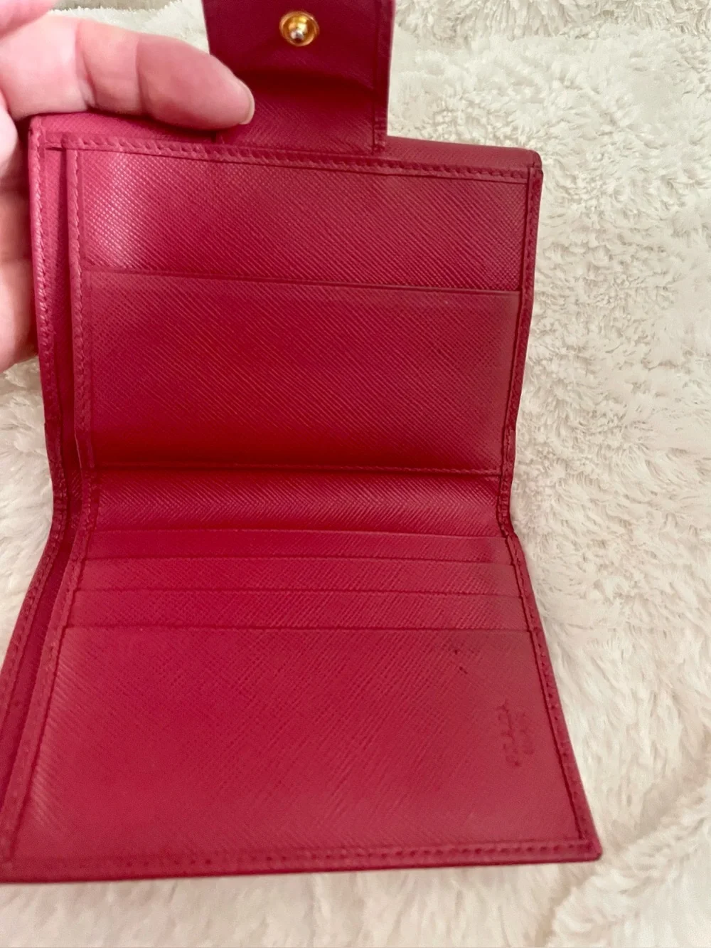 PRADA Saffiano Leather Wallet